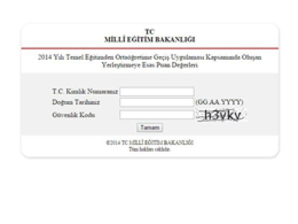 TEOG sonuçları açıklandı