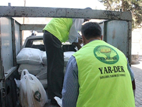 Urfa Yar Der yardımlarına devam ediyor