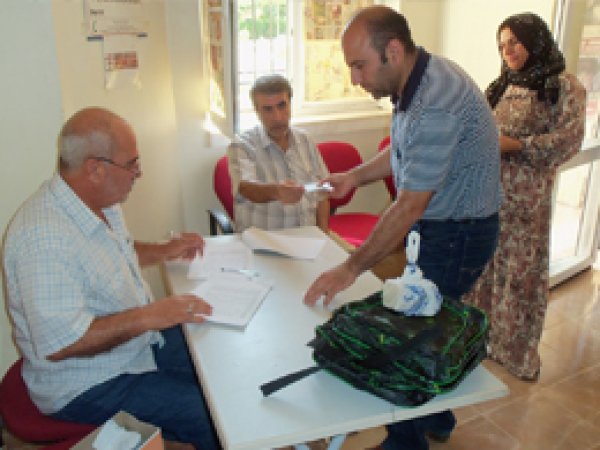 Mardin’deki Suriyeli ailelere nakdi yardım