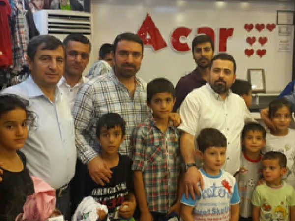 Batman’da yetim Suriyeli çocuklar giydirildi