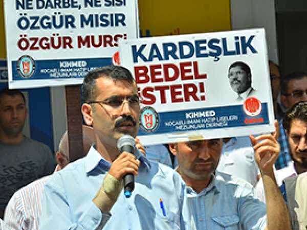 Kocaeli'de İhvan'a destek açıklaması