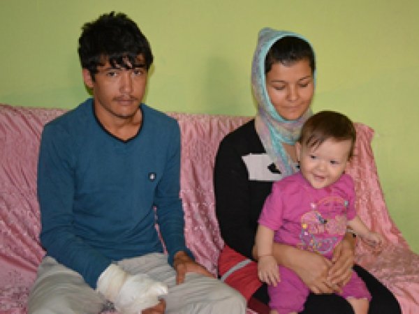 Batman'da Afgan aile yardım bekliyor