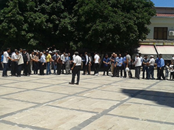 Hayrın Yolcuları'nda bayramlaşma etkinliği