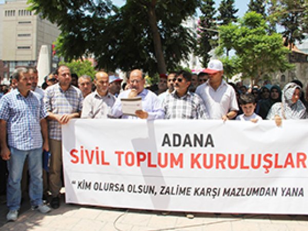 Adana'daki STK'lar PKK cinayetini kınadı