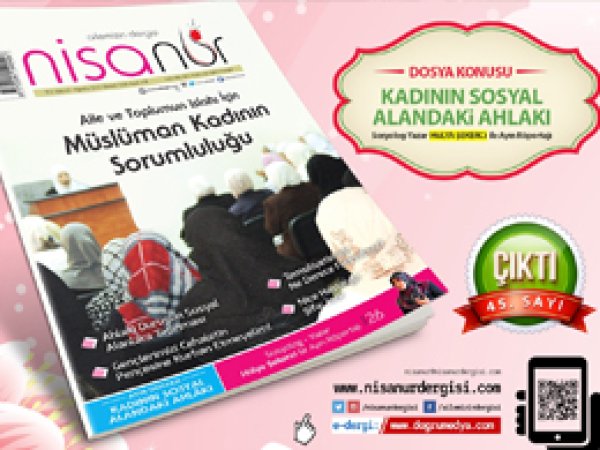 Nisanur Dergisi Ağustos sayısı çıktı