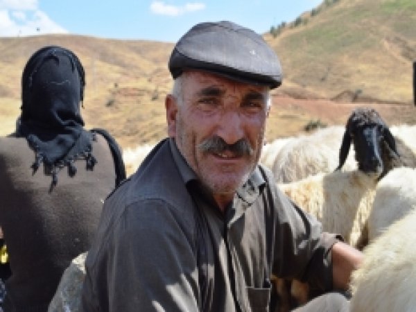 Yaylada yaşayan göçebelerin zorlu hayat mücadelesi
