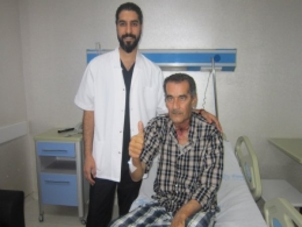 Batman'da gırtlak kanseri ameliyatı yapıldı