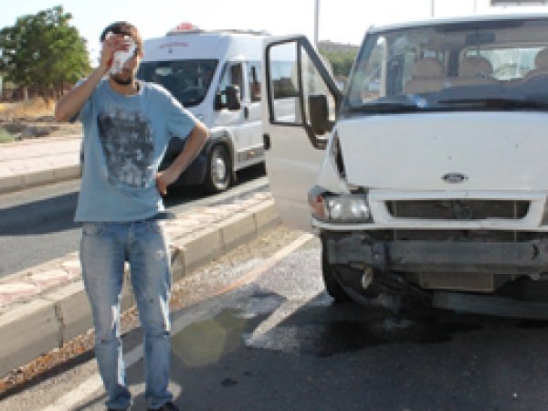 Diyarbakır'da kaza: 1 yaralı