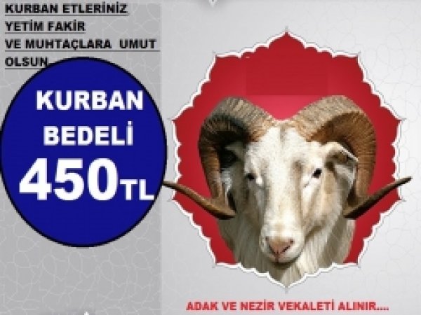 Hani İrşad-Der'den kurban seferberliği