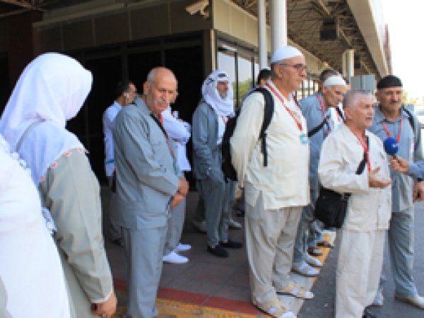Hacı adaylarına uçak engeli