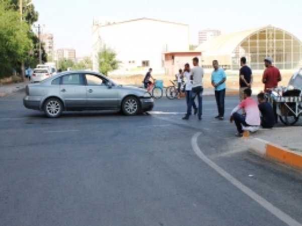 Diyarbakır'da trafik kazası: 1 yaralı