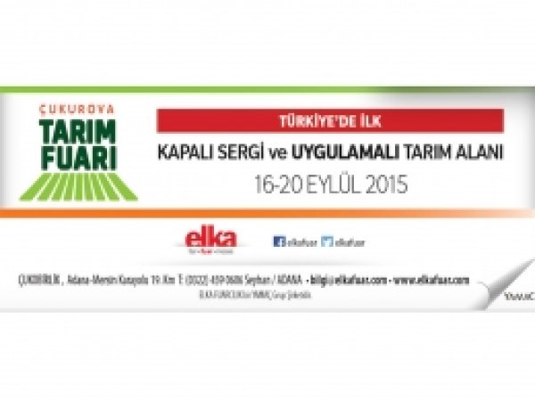 ÇUKOBİRLİK Tarım Fuarı 16 Eylül'de başlayacak