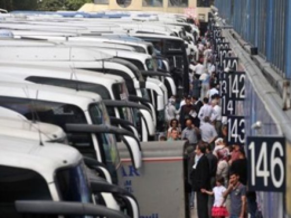 Otobüs firmaları kontak kapattı 