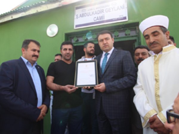Ağrı'da cami açılışı yapıldı