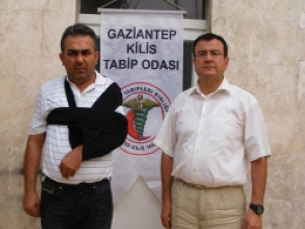 Kilis'te bir doktorun darp edildiği iddiası