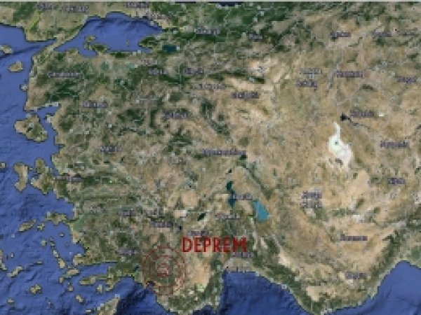 Muğla'da 4,4 büyüklüğünde deprem