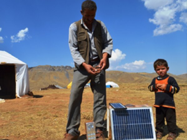 Yaylada elektriğe 'Güneş Enerjili' çözüm