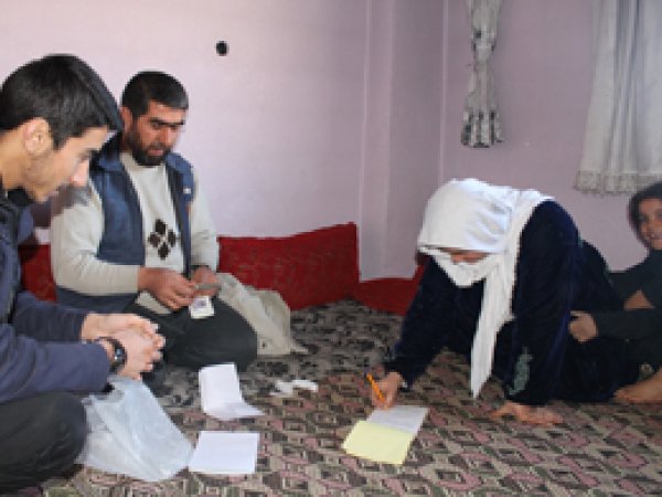 Şırnak Nuh Eğitim-Der'den nakdi yardım