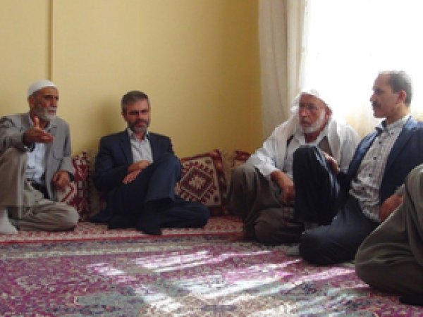 HÜDA PAR'dan Şehit ailelerine bayram ziyareti