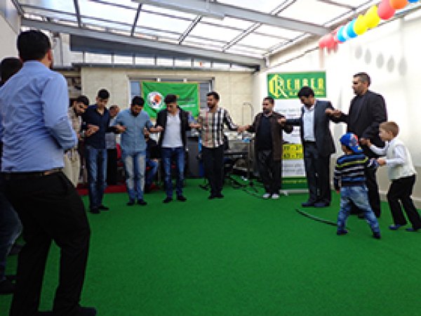 Wiesbaden'de coşkulu bayramlaşma etkinliği