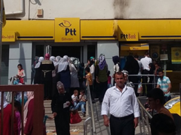 Silvan'da PTT çilesi