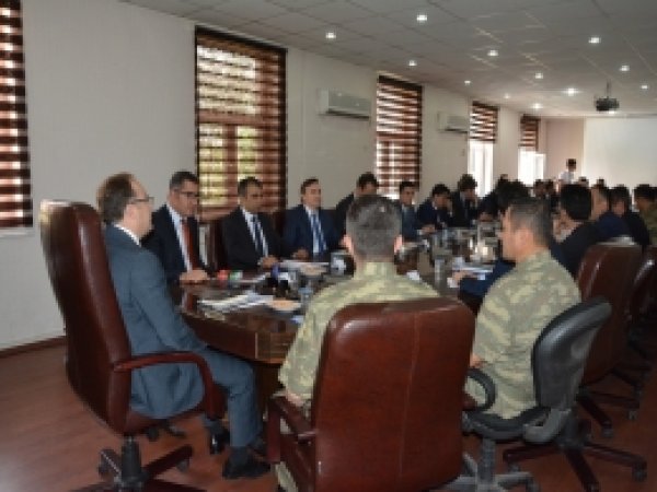 Siirt'te Seçim Güvenliği Toplantısı yapıldı