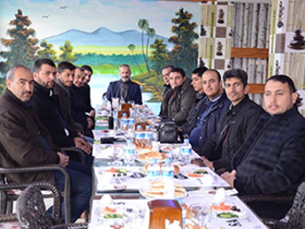 Siverek İkra Der gazetecilerle buluştu