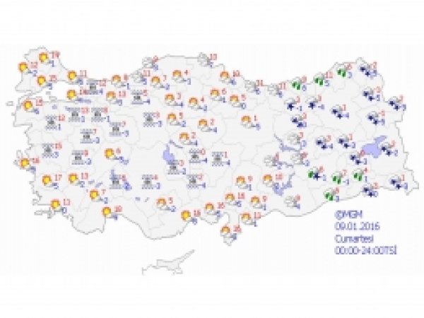 Meteorolojiden buzlanma ve don uyarısı  