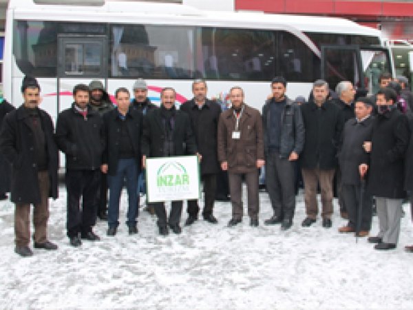 İnzar Umre kafileleri dualarla uğurlandı