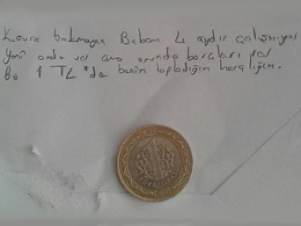 Sur'a 1 TL bağışlayan Ebru 'ayın öğrencisi'