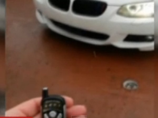 Lüks arabada polisi bile şaşırtan düzenek!