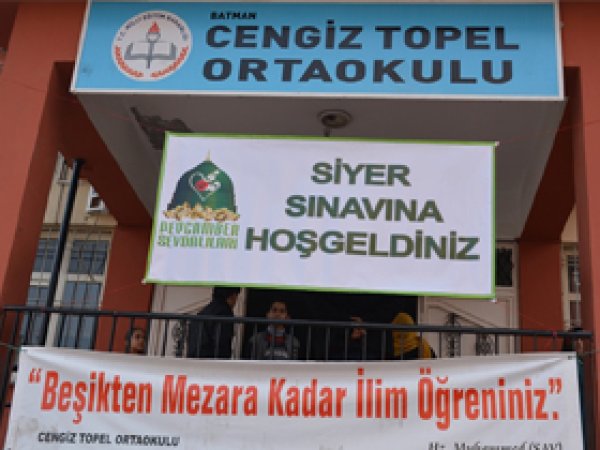 Batman'da Siyer Sınavı heyecanı