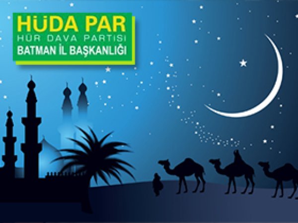 HÜDA PAR'dan Hicri Yılbaşı mesajı
