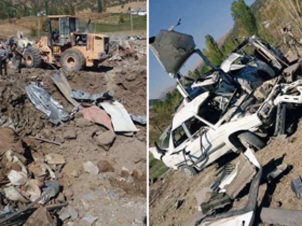 Şemdinli'de PKK saldırısı: 18 ölü