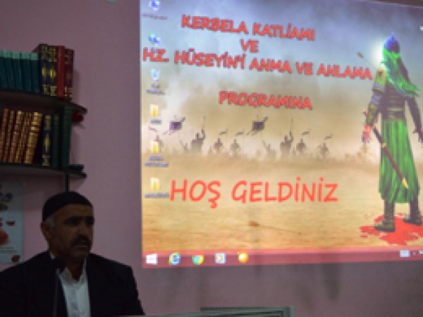 Bitlis'te Hz. Hüseyin anıldı