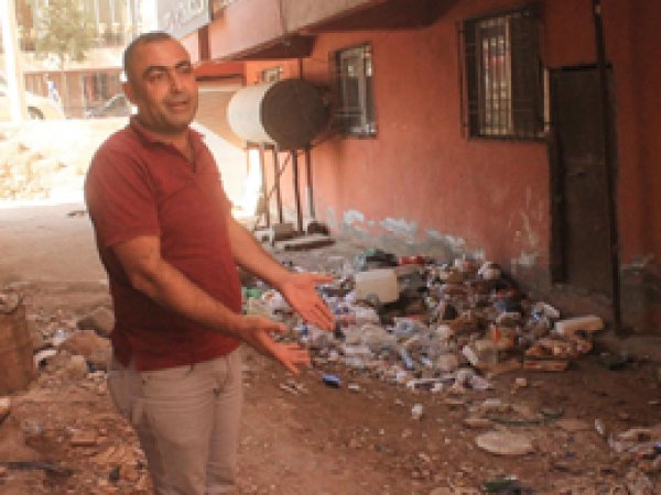 Artuklu ilçesi çöpten geçilmiyor