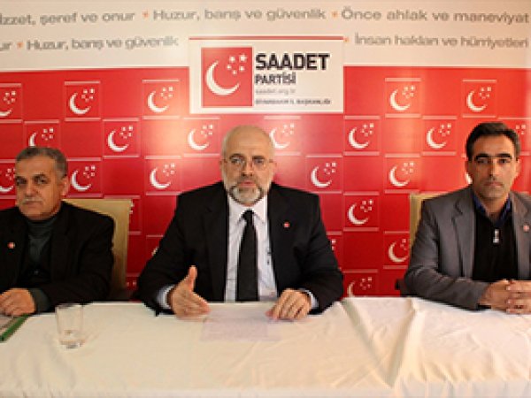 Saadet Partisi PKK saldırısını tel'in etti