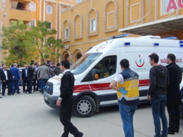 Yaralı Kaymakam Gaziantep’e sevk edildi