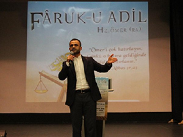 Antalya'da Hz. Ömer'i anlama etkinliği