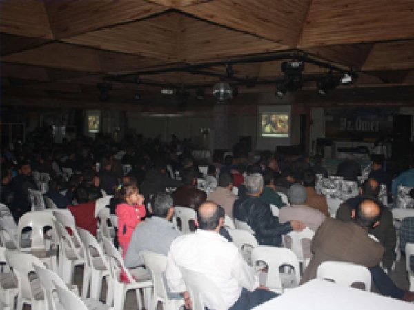 Mersin'de Hz. Ömer programı düzenlendi