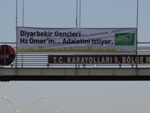 'Gençler Hz. Ömer'in adaletini istiyor'