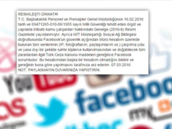 'Resmileşti Dikkat' uyarısına kanmayın