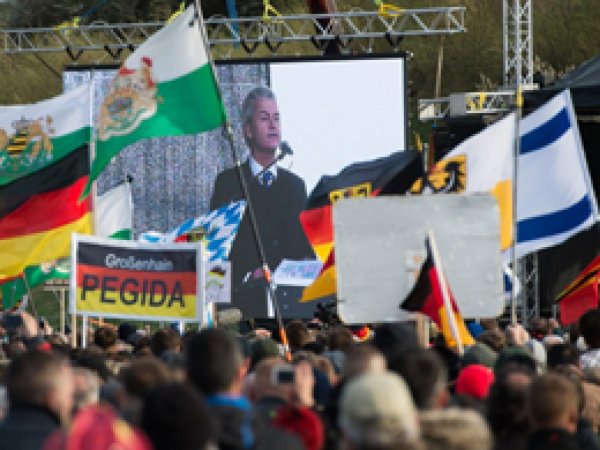 PEGIDA'dan Geert Wilders'e destek