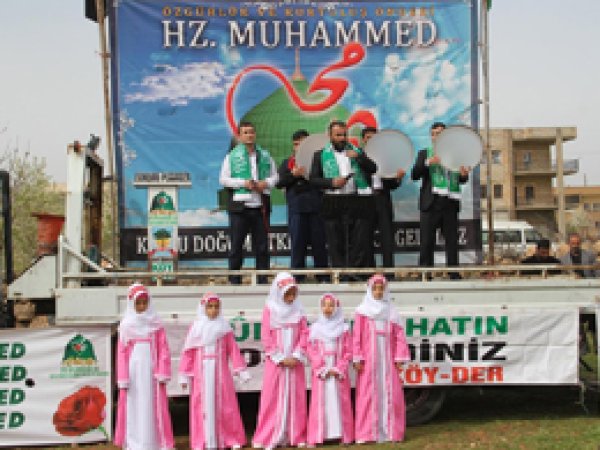 Dêrindbê Köyü’nde Kutlu Doğum etkinliği
