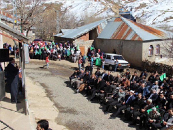 Solhan Eşmetaş'ta Kutlu Doğum coşkusu