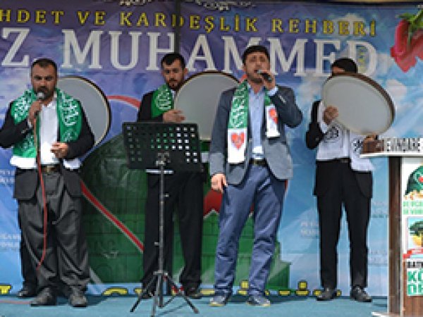 Girêsîralılar Peygambere sevdalarını haykırdı