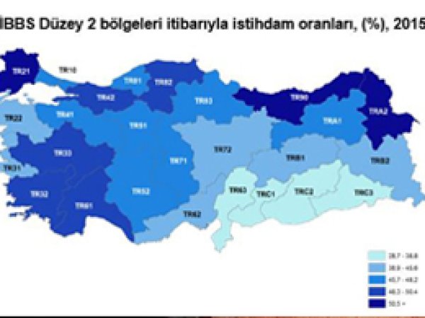 Türkiye'de Çalışanların üçte biri 3 şehirde