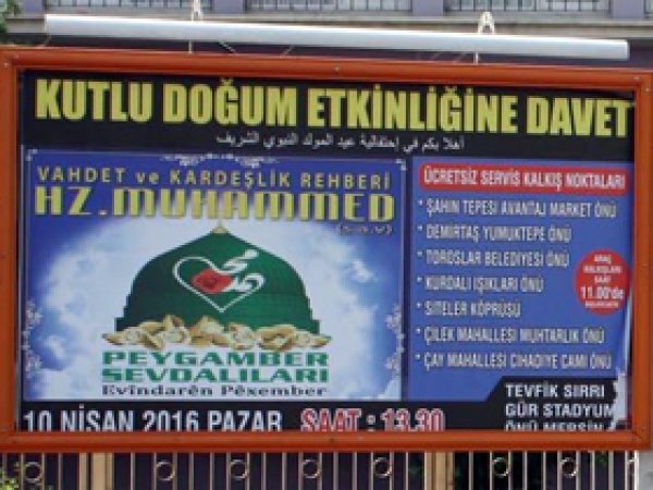 Kutlu Doğum 3'üncü hafta hazırlıkları tamam