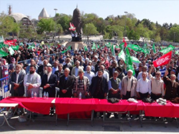Konya'da Mevlid etkinliğine yoğun katılım