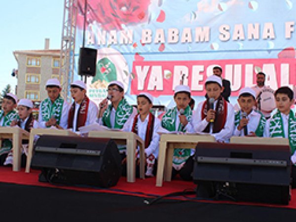Ankara Muhammedî sevda ile coştu